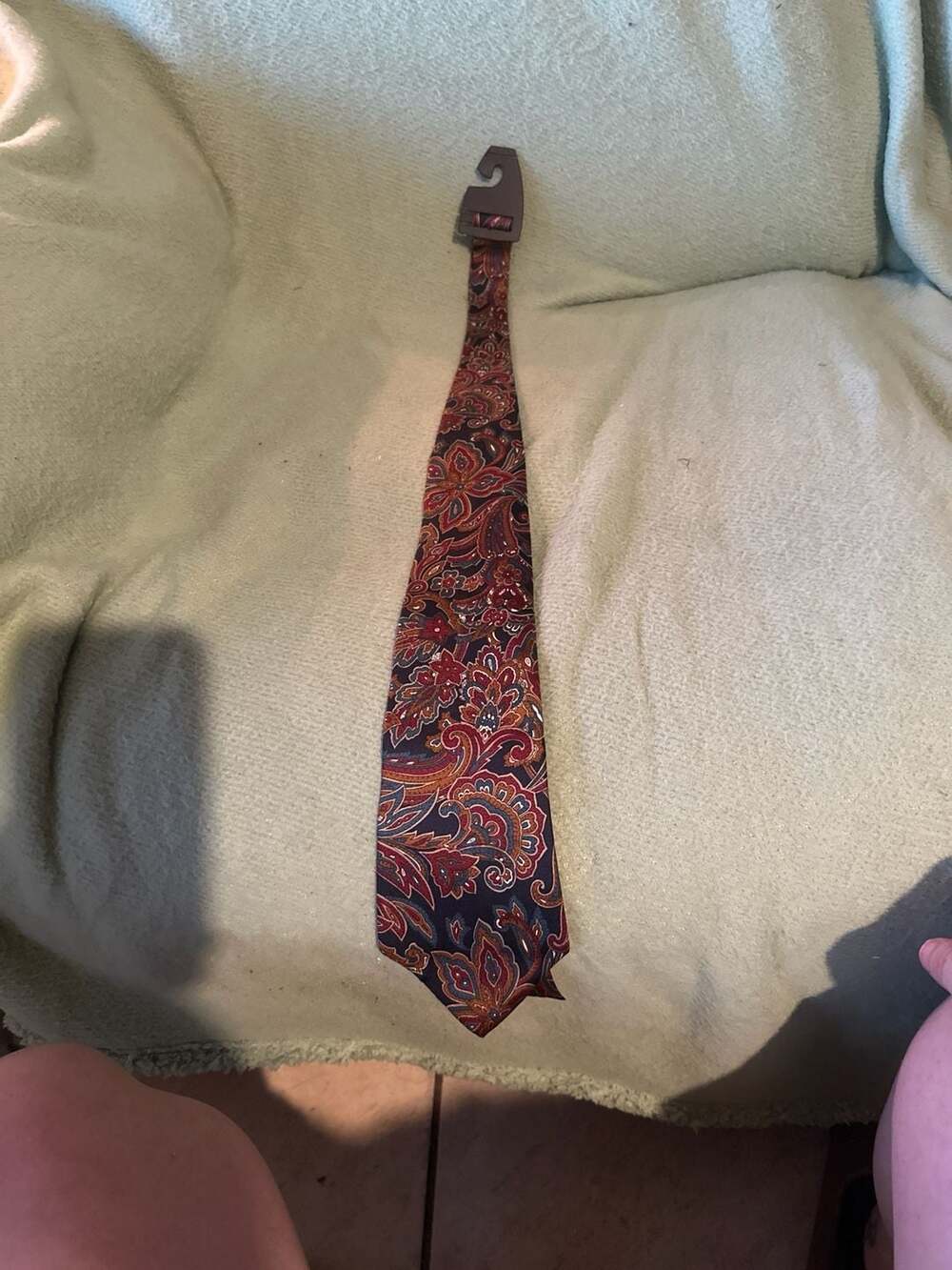 Traditionalist Vintage Silk Paisley Necktie